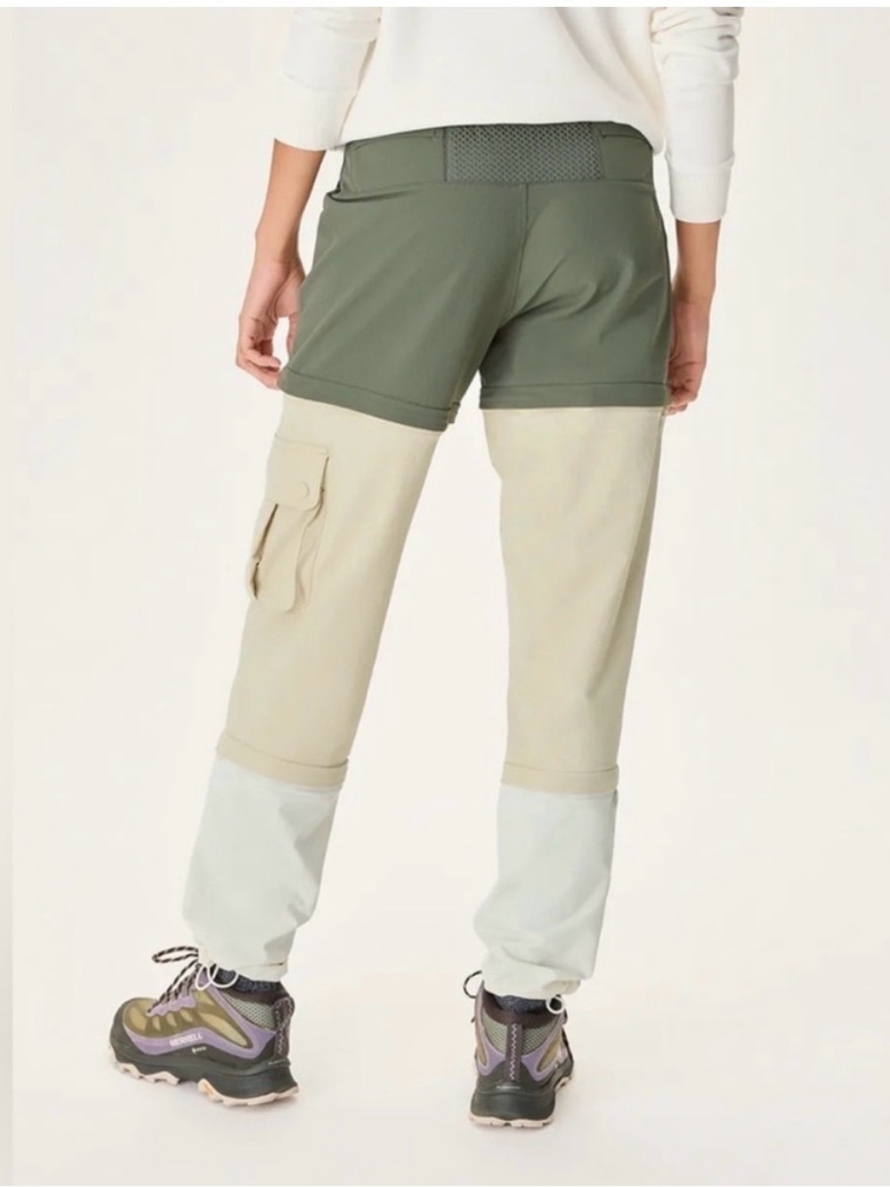 Outdoor Voices Olive Convertible Cargo Pants - Picture 2 of 4